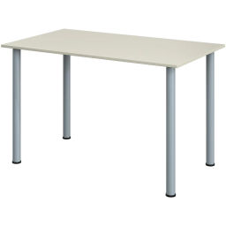 Стол обеденный Комус МДС 120х70 серый/серый