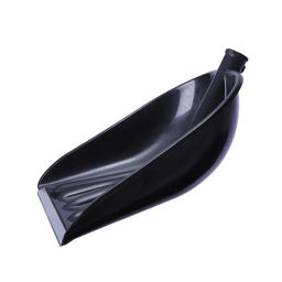 Ковш лопаты для уборки снега, 410 × 390 мм, пластик, алюминиевая планка, тулейка 32 мм