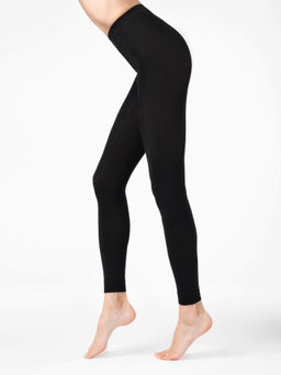 Cotton Leggings 250 XL (32/1) - nero