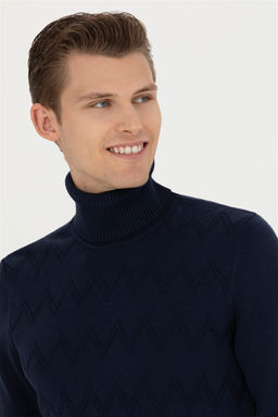 Мужской темно-синий свитер - U.s. polo assn фото 9