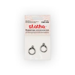 Zlatka Швензы FMK-H08 11.5 х 15 мм 5 х 2 шт 02 под золото