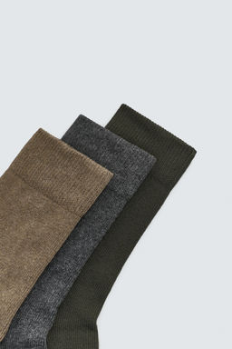 CALCETINES ESTRUCTURA PACK 3 / varios - Zara фото 3