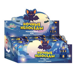 Фигурка ABtoys Юный натуралист Ночные непоседы (летучая мышь волшебная), 9 видов в коллекции, дисплей 12 шт (цена за 1 штуку!) фото 3