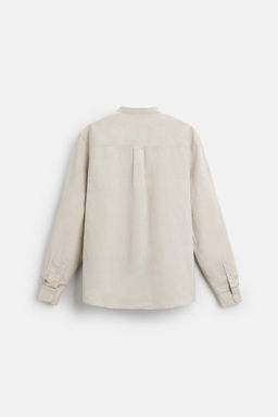 COTTON - LINEN SHIRT - Zara фото 30