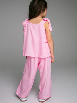 PlayToday / Полукомбинезон текстильный для девочек  фото 3