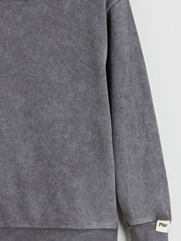 Bisiklet Yaka Erkek ?ocuk Sweatshirt