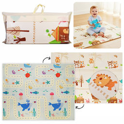 Коврик развивающий "В лесу и в океане" (180*200*0.8cm)