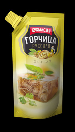 Горчица Кухмастер Русская столовая дой-пак 140 г