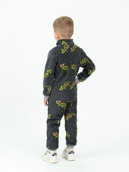 Комбинезон детский антрацит хамелеон