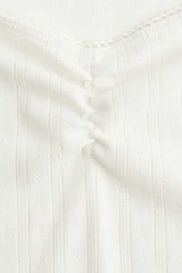 Camiseta con ribetes de picot - H&m фото 4