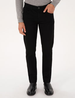 Siyah Slim Fit Jean Pantolon