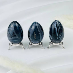 Яйцо из полосатого Агата