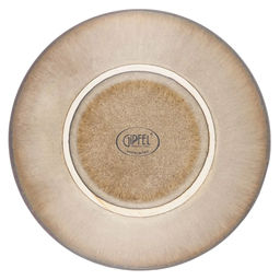 51985 GIPFEL Чайная пара TERRA (чашка 170 мл, блюдце 14 см). Материал: керамика. Цвет: коричневый. - Werner фото 5