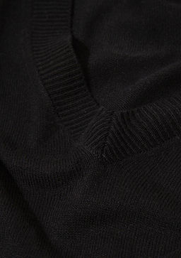 V Yaka Siyah Kazak - Mavi фото 11