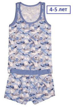 Комплект для мальчика синий