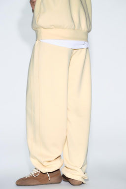 STRAIGHT PLUSH TROUSERS - Zara фото 20