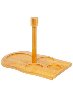 Набор-сахарница 320 мл Бамбук с ложкой+солонка+перечница+ваз. п/зубочистки на дер. подст. с ручкой - Elan gallery фото 5