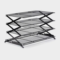 Решётка для глазирования и остывания кондитерских изделий KONFINETTA, 4 яруса, 43.5?25.5?8 см, чёрная  фото 5