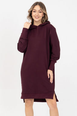 Платье женское 405L3-33 т.сливовый