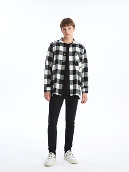 Rahat Kal?p Uzun Kollu Ekose Erkek Oduncu G?mlek