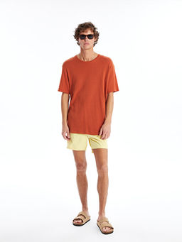 K?sa Boy Bask?l? Erkek Deniz ?ortu