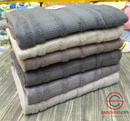 Комплект махровых полотенец, 6 шт