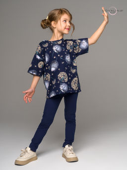 Костюм Мун ежик с одуванчиком-индиго