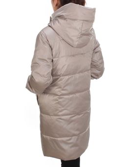 S21122 BEIGE Куртка зимняя женская облегченная Y SILK TREE (150 гр. холлофайбер) - Fashion фото 4
