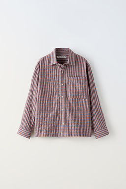 CHECK SEERSUCKER SHIRT