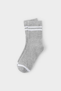 CROCKID СТОК! Носки. Цвет: св.серый меланж фото 2