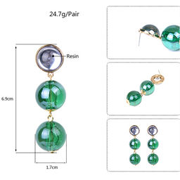 Серьги длинные арт. 13 0385 (id 263743) - Rada фото 3