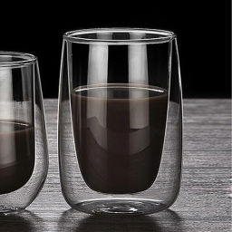 Стакан стеклянный с двойными стенками 450мл "Хай-Тек" LCWB5753