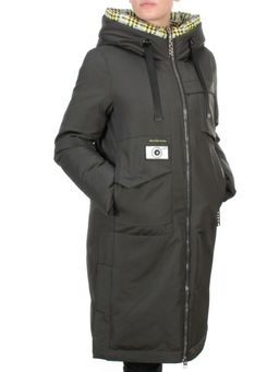 2166 SWAMP Пальто зимнее женское MONGEDI (200 гр. холлофайбера)