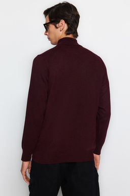 TRENDYOL MAN Bej Slim Fit Yunlu Yar?m Bal?kc? Yaka Basic Triko Kazak TMNAW21KZ1595 - Trendyolmilla фото 37