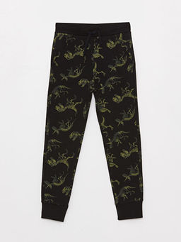 Beli Lastikli Bask?l? Erkek ?ocuk Jogger E?ofman Alt?