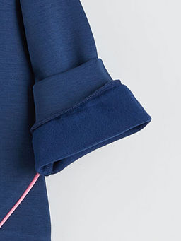 Bisiklet Yaka K?z ?ocuk Sweatshirt