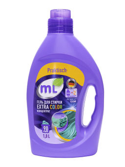 ML Гель для стирки EXTRA COLOR концентрат, Meine Liebe, 1,8 л
