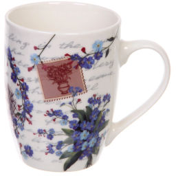 Цена за 2 шт. Кружка керамическая 350мл "Лето", микс рисунков