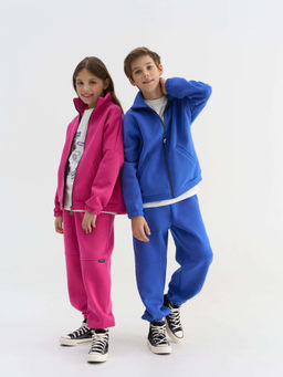 Джоггеры Бабл-гам с карманами утепленные 7+ - Bungly фото 11