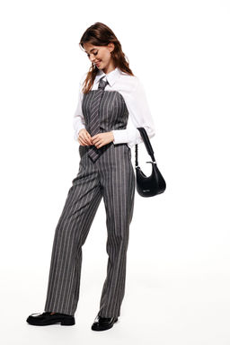 Костюм трехпредметный (блузка+брюки+галстук) - Elletto фото 10