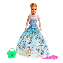 Кукла-модель Яна в платье с аксессуарами, МИКС - Simaland фото 3