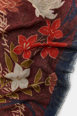 FLORAL PRINT SCARF - Zara фото 6