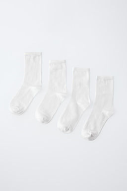FOUR-PACK OF KNEE-HIGH SOCKS - Zara фото 7