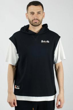 Футболка Чёрный 852227106-2