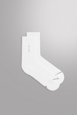 CALCETINES T?CNICOS ENTRENAMIENTO PACK 2 / Blanco