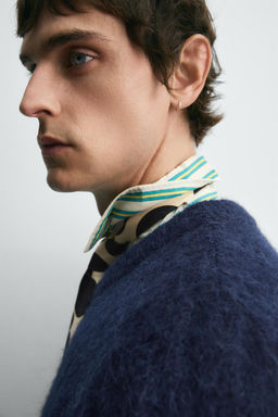 TEXTURED CARDIGAN HARRY LAMBERT FOR ZARA X DISNEY  фото 8