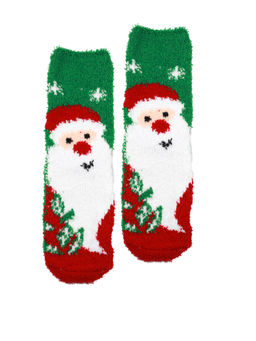 Носки НГ махровые р.35-40 Christmas Санта - Krumpy фото 3