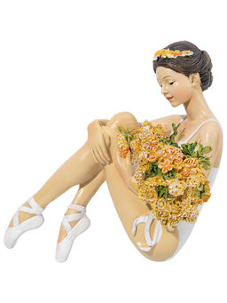 Статуэтка 12,5*7*12 см Балерина с цветами в белом - Elan gallery фото 20