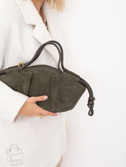 Сумка женская кожаная 99071-1NN khaki Natale Navetta