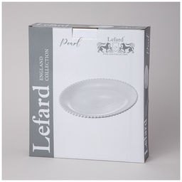 Тарелка Lefard Pearl овальная фарфор 28×24,5×3 см  фото 2